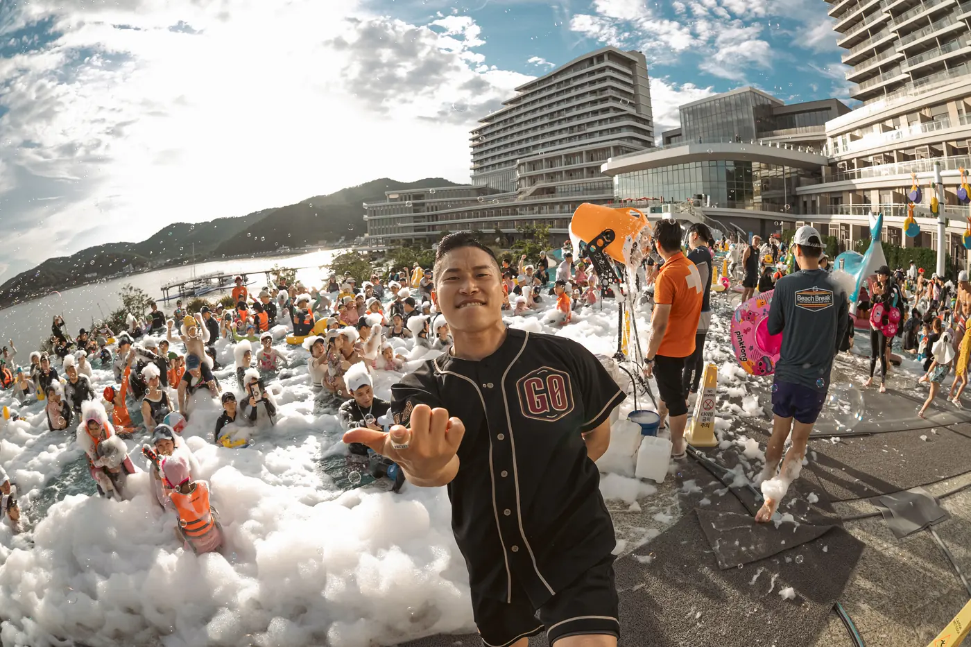 SEFO 공연 현장 — BUBBLE PARTY